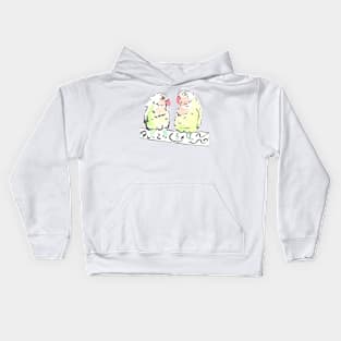 Summer Love Birds Kids Hoodie